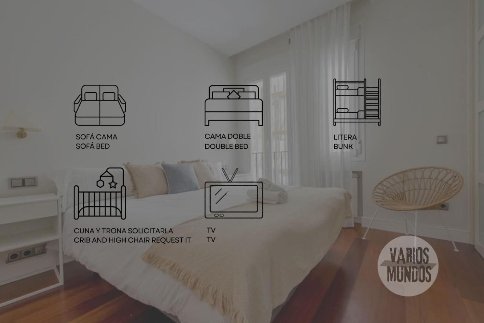 Premium Apt 10Pax En Plaza Espana-Gran Via มาดริด ภายนอก รูปภาพ